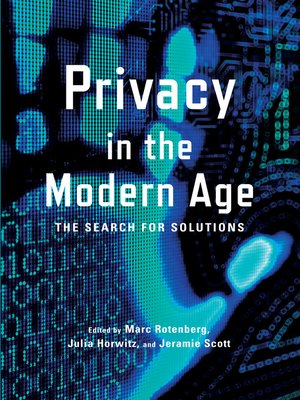cover image of Privacy in the Modern Age